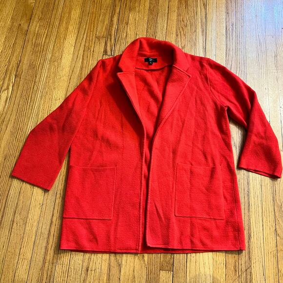J.Crew Sweaters - J. Crew Sophie Open Front Sweater Blazer Womens Medium 2X J0244 Jacket cardigan